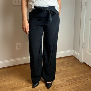 Banana Republic Black Wide Leg Dress Pants